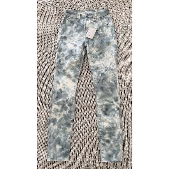 Good American Good Legs Tie Dye Skinny Jeans - Picture 7 of 8